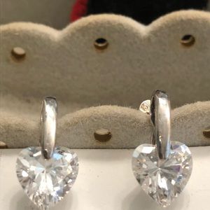 Swarovski Crystal Pierced Earrings/ Pendant/Chain